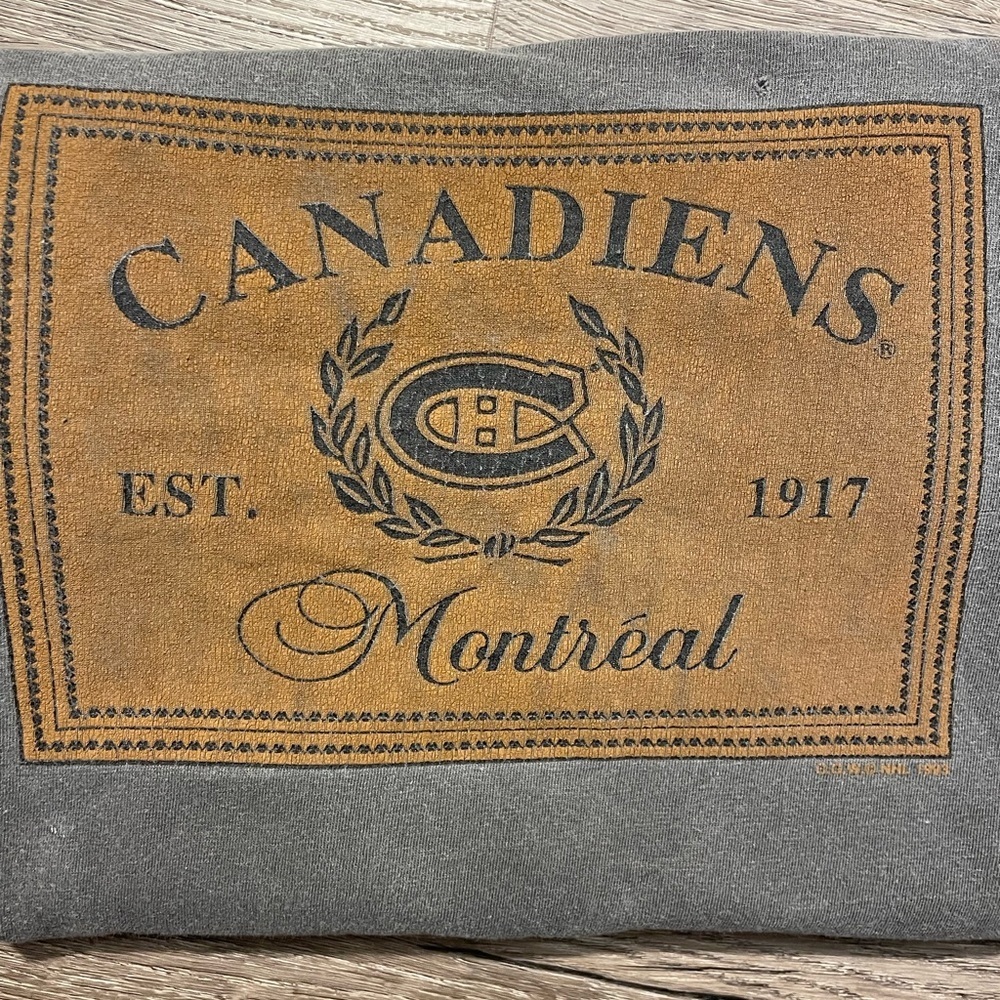 93 montreal canadians tshirt - Picture 2 of 5